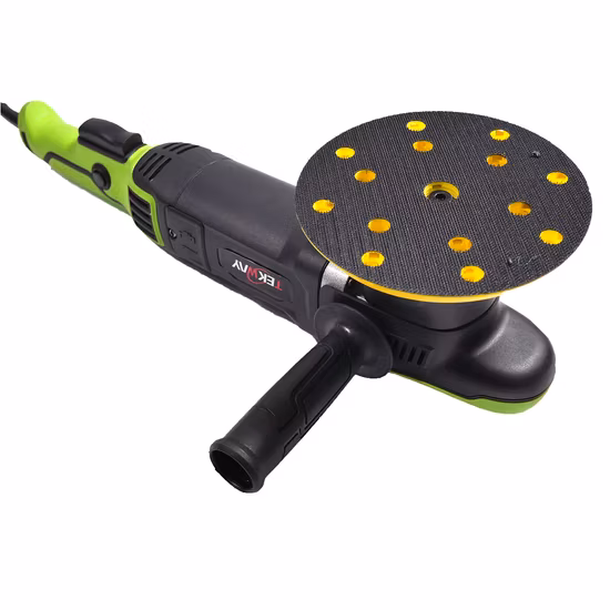 6 Inches and 950W Random Orbital Car Buffer Polisher, 6 Variable Speed Da Polisher with Foam/Wool Pads