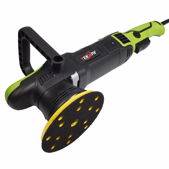 6 Zoll und 950 W Exzenter-Polierer für Autos, 6-stufige Poliermaschine mit variabler Geschwindigkeit und Schaumstoff-/Wollpads